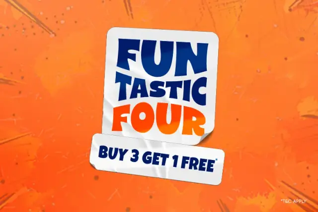 Funtastic Four - Buy 3 Get 1 Free