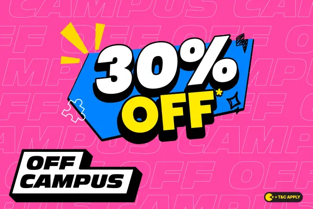 Off Campus - 30% Off